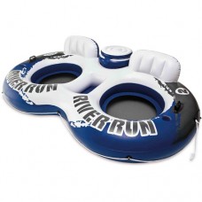 Intex Inflatable River Run II Double Seater Pool Lounge, 95.5" x 62"   553299484